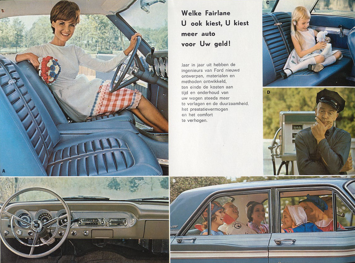1963 Ford Fairlane Dutch Brochure Page 7